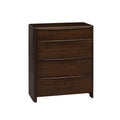 Catalina 4 Drawer Chest in Black Walnut by Greenington