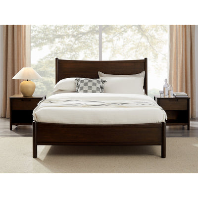 Weston Platform Bed in Black Walnut by Greenington