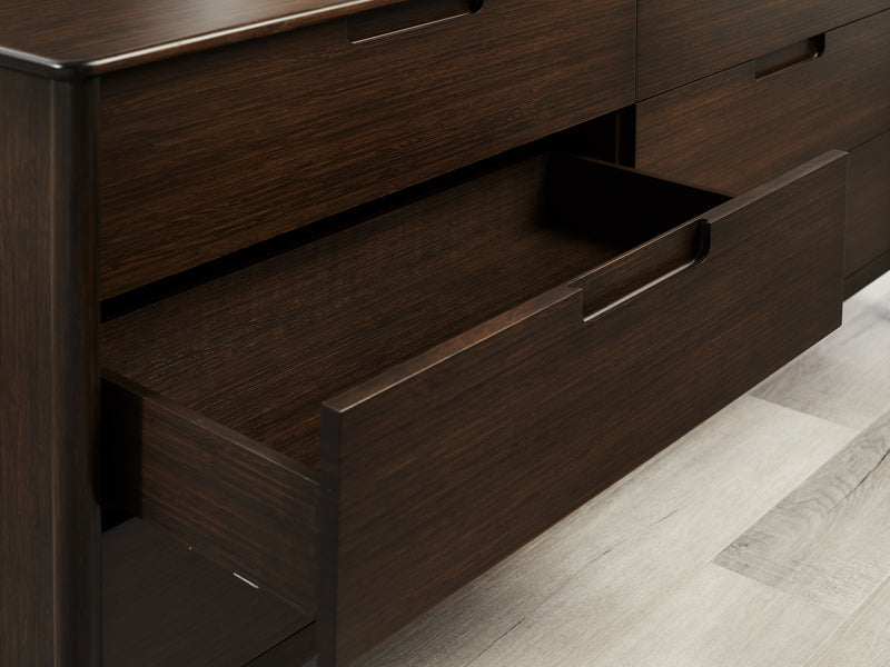 Weston Six Drawer Dresser in Black Walnut by Greenington