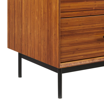 Taylor 5 Drawer Chest in Amber by Greenington