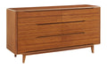 Currant 6 Drawer Dresser in Amber by Greenington