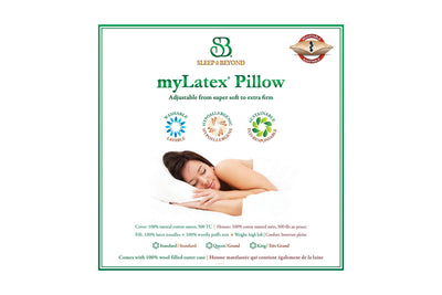 Sleep & Beyond MyLatex Pillow