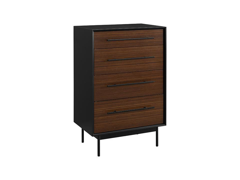 Park Avenue 4 Drawer Chest in Ruby by Greenington