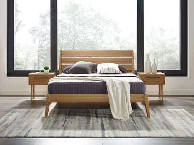 Sienna Platform Bed in Carmelized by Greenington